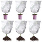 Shappy 6 Pcs Plant Covers Freeze Protection Winter Frost Blanket for Outdoor Plant Bag 31.5 x 39.4 Inch, 39.4 x 39.4 Inch Shrub Jacket with Drawstring Reusable Frost Cloth for Cold Weather Fruit Tree - size: 31.5 x 39.4 Inch, 39.4 x 39.4 Inch