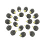 Hedgehog Figurines: 20Pcs Resin Hedgehog Miniature Moss Landscape DIY Crafts Accessories Animals Model for Fairy Garden Home Ornaments