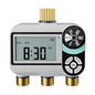 QUOBAS Brass Sprinkler Timer for Garden Hose, Programmable Water Timer - size: Sprinkler Timer 3 zone