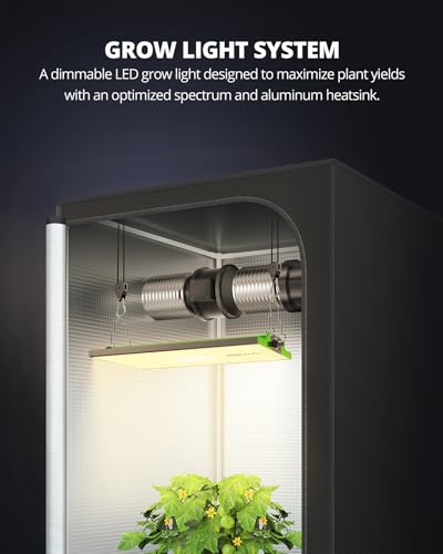 70 Watt Grow Light, Dimmable Plant Light, LED Grow Lights for Indoor Plants - size: 13"x7.9"