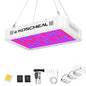 KOSCHEAL KS1200 130W LED Grow Light, 2.8 µmol/J Full Spectrum - color: White