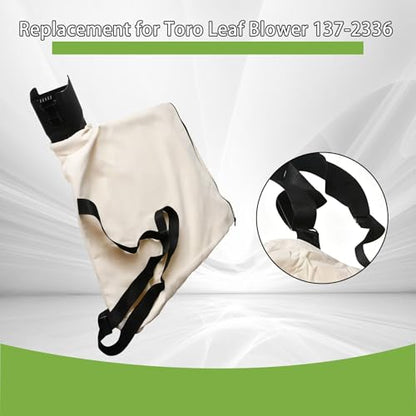 HOSTIC 127-7040 Leaf Blower Collection Bag Replacement for Toro 137-2336
