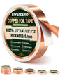 FIVEIZERO Copper Foil Tape, 1 Inch x 66 FT, Conductive Adhesive - size: 1" × 66ft