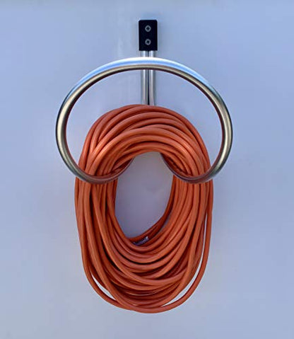 Aluminum Hose Hanger Wall Mount, Rustproof, Holds Up to 75 Lbs