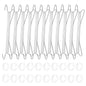 Tomato Support Hooks with Tomato Clips, Tomato Hooks with String- 30pcs - size: 33.3ft-10ps