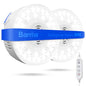 Barrina OG09 Puck Grow Light, 18W(2 x 9W), 5000K, Timer, 2 Packs, White - color: 5000K-White Cover, size: 2 Packs with Timer
