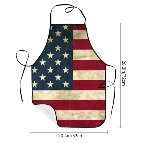 Waterproof Apron with Pockets - color: Brass
