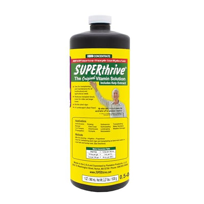 SUPERthrive Plant Vitamin Solution, 1 Quart - size: 1 Quart