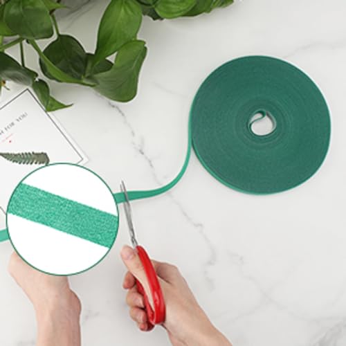 KINGLAKE GARDEN Plant Tape Garden Ties 65.6 Feet 1/2'' Twist Ties