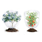 2PCS Bird Netting for Garden Protection with Zipper and Drawstring Fruit Tree Plant Netting Cover for Blueberry Vegetables BushesProtection from Insect Squirrels Birds, 3.3Ft x 2.7Ft