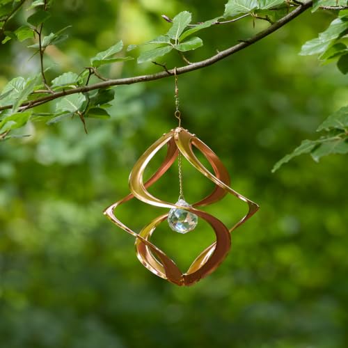 Red Carpet Studios Cosmix Mosaic Crystal Spinner, Small (31057) - color: Copper - Crystal