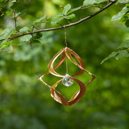 Red Carpet Studios Cosmix Mosaic Crystal Spinner, Small (31057) - color: Copper - Crystal