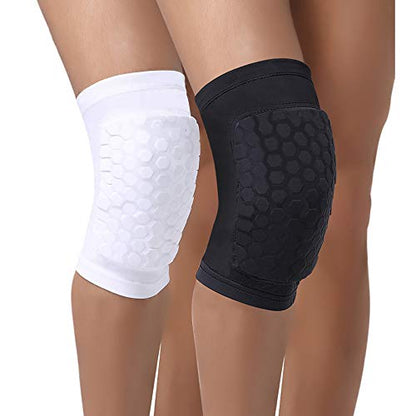PISIQI Compression Collision Avoidance Knee Sleeve - color: White, size: Medium