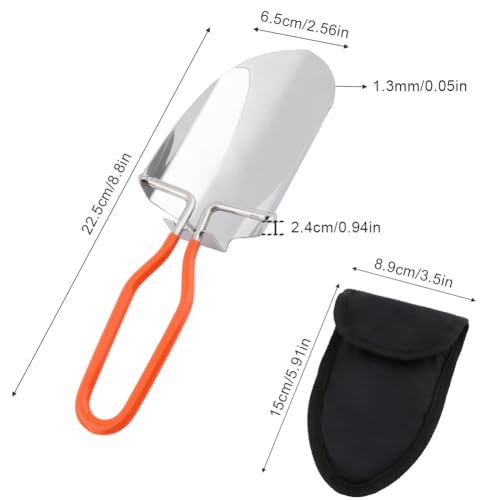 Folding Camping Shovel Stainless Steel Digging Shovel Garden Shovel