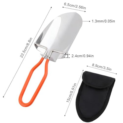 Folding Camping Shovel Stainless Steel Digging Shovel Garden Shovel