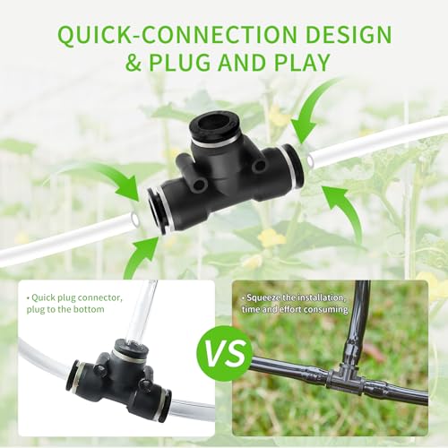 Automatic drip Irrigation System，DIY Indoor Plant Watering System,Self-Priming Pump, programmable Timer, Indoor Pot Plant Watering Device