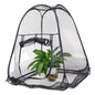 Mesh Plant Cover from Animals, Plant Netting Pest Guard Cover, Plant Tent Cage Pop-up with 4 Stakes for Vegetables, Fruits, Flowers, 28 x 28 x 32 Inches - size: 28 x 28 x 32 Inches