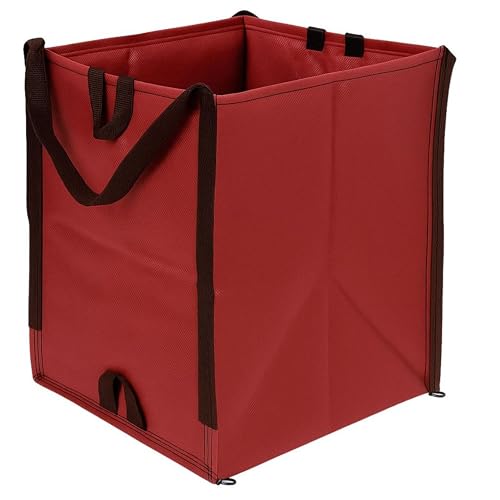 DURASACK Heavy Duty Home and Yard Bags, Red - color: Red