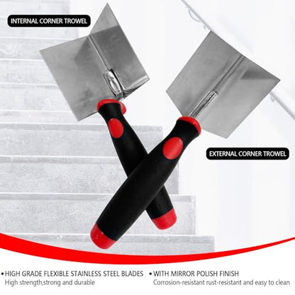 Drywall Corner Tool 2pcs/Set - size: Corner Trowel Set