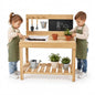 Kids Wooden Potting Bench Mud Kitchen