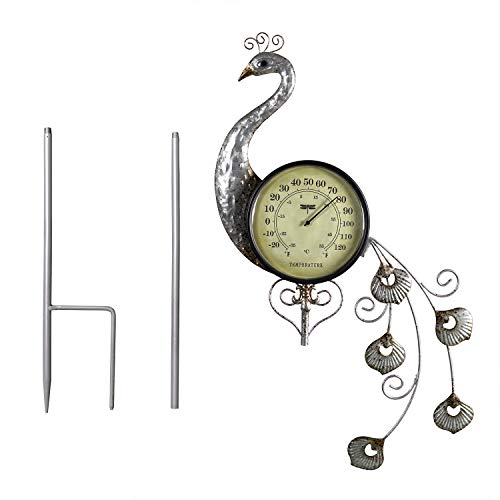 Poolmaster 54581 Outdoor Decoration Garden Stake, Peacock, Multi - style: Peacock