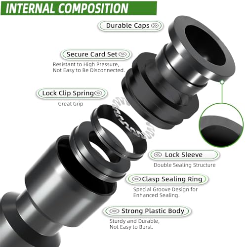 10PCS Push-to-Connect Drip Irrigation Emitters for 1/4 inch Irrigation Tubing, Two-Way Connection Adjustable Drip Emitter Sprayer with Stake, Irrigation Dripper Sprinklers for Drip Irrigation System - size: 10PCS Two-Way Drip Irrigation Emitters Sprayer