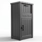 Package Delivery Box for Outside, Parcel Drop Box, Classic Black - color: Black