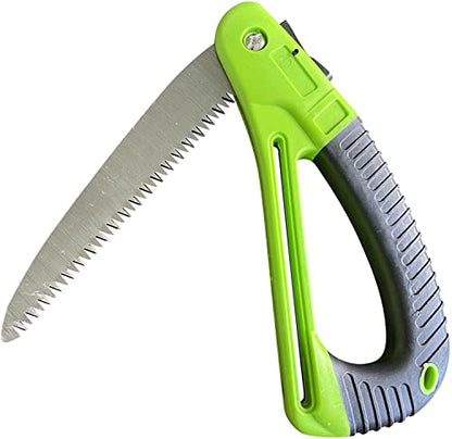 GARDEN GURU Folding Pruner Saw with Ergonomic Handle & Safety Lock – Non Slip – Rust Resistant Hardened Steel – Professional Grade Sawtooth Blade – for Pruning Trimming Camping Clearing (4 Pack) - size: 4 Pack