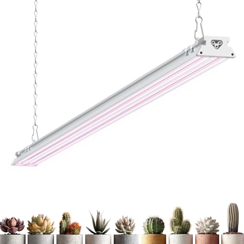 Barrina TX-S60 4FT Grow Light for Indoor Plant, 60W, Full Spectrum, Purple - color: Purple, size: 4FT-60W-1P