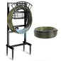 Heavy Duty Garden Hose Holder include 45ft Rubber Hose 5/8"