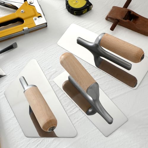 Lasnten 3 Pcs Venetian Art Paint Plaster Trowel Set