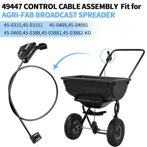 49447 Lawn Spreader Control Cable Fit for Agri-Fab MTD Craftsman Spreader
