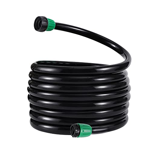 33 FT 1/2" Drip Irrigation Tubing Main Line Hose Tube 1/2''PVC - size: 33FT(10M)