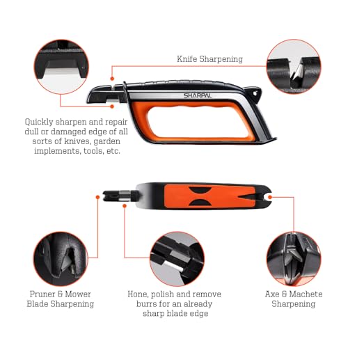 SHARPAL 103N All-in-1 Knife Garden Tool Lawn Mower Blade Sharpener - size: 1-Pack