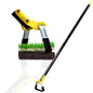 DonSail Gardening Tools Stirrup Hoe, Heavy Duty Steel Scuffle Action Hoe, Adjustable Garden Hoes for Weeding Long Handle 30-40 Inch - size: 30-40 Inch