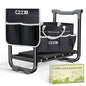 CZZXI Garden Kneeler and Seat, Wider and Thicker Kneeling Pad - color: Black & Gray