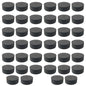 CHENJIN 40PCS 2 Inches Hydroponic Cloning Collar Water Absorbing Premium Grade Foam Fits Net Cups Inserts Hydroponic Growing Ring for DIY Seedling Box