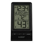La Crosse Technology 308-1415BW Digital Wireless Thermometer with Time, Black