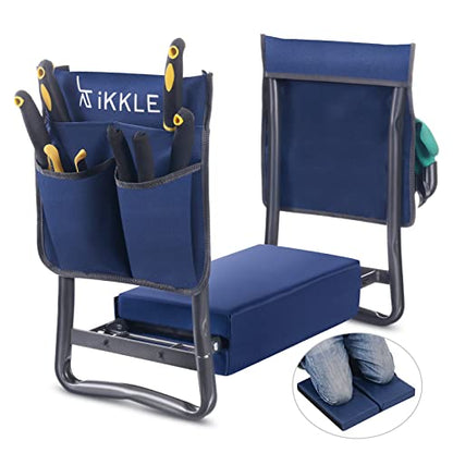 ikkle Garden Kneeler and Seat Heavy Duty, 330lbs/150kg Support