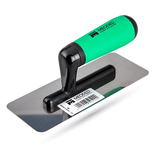 Stainless Steel Plaster Trowel, (7.8x3.1inch) Venetian Plaster Trowel, Plaster Tool, Small 200x80mm, Meoded Paint & Plaster - size: 200x80mm