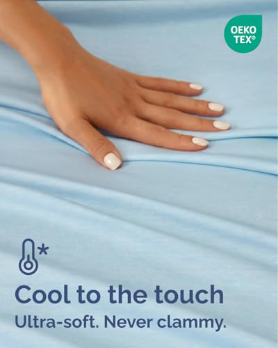Cooling Blanket for Hot Sleepers - Cold Blanket Queen - Light Blue, 90 x 90 - color: 06 - Baby Blue, size: Full / Queen (90" x 90")