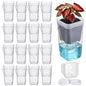 20 Pack 2 Inch Small Self Watering Pots for Indoor Plants - size: 2in