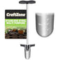 Long‑Handle Bulb Planter with Foot Pedal, High‑Carbon Steel Garden Dibber