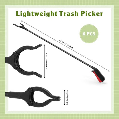 Norme 6 Pcs Grabber Reacher Tool Bulk 31.5"