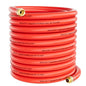 SPECILITE 1" x 100FT Hot/Cold Rubber Garden Water Hose, -50℉-190℉, Red - color: 1"ID Red, size: 100ft
