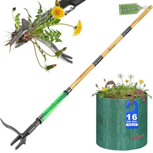 Weed Puller Tool for Garden Lawn Yard, 57.5" - size: 57.5"