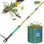 Weed Puller Tool for Garden Lawn Yard, 57.5" - size: 57.5"
