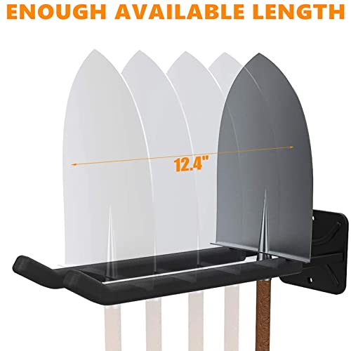 TORACK 4-Pack Garage Storage System Hooks, Wall Mount Tool Organizer - size: 4-Pack 12.4" Heavy Hooks