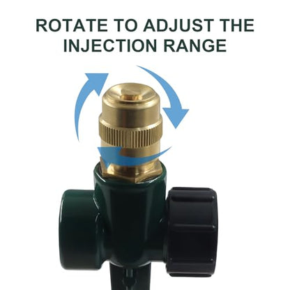 2 Pcs Metal Lawn Sprinklers, 360° Coverage, Green - color: Green,2pcs