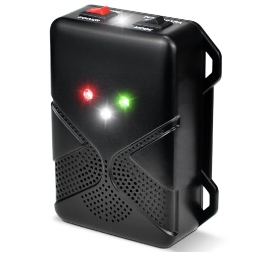 Loraffe Under Hood Animal Repeller Ultrasonic Rodent Repellent for Vehicle